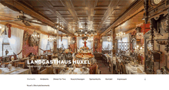 Desktop Screenshot of landgasthaus-huxel.de