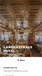 Mobile Screenshot of landgasthaus-huxel.de